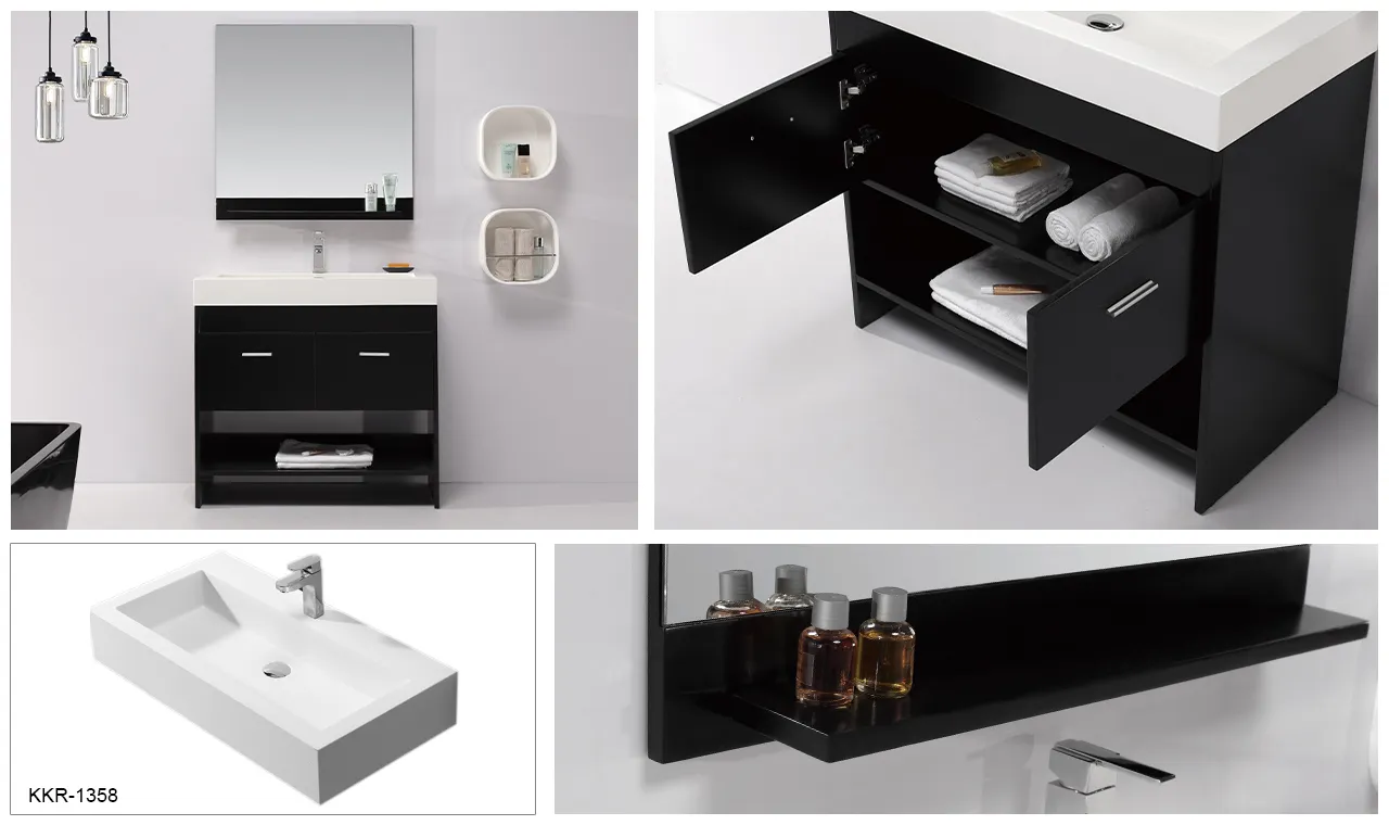 KingKonree excellent vanity cabinet with sink manufacturer for households 4
