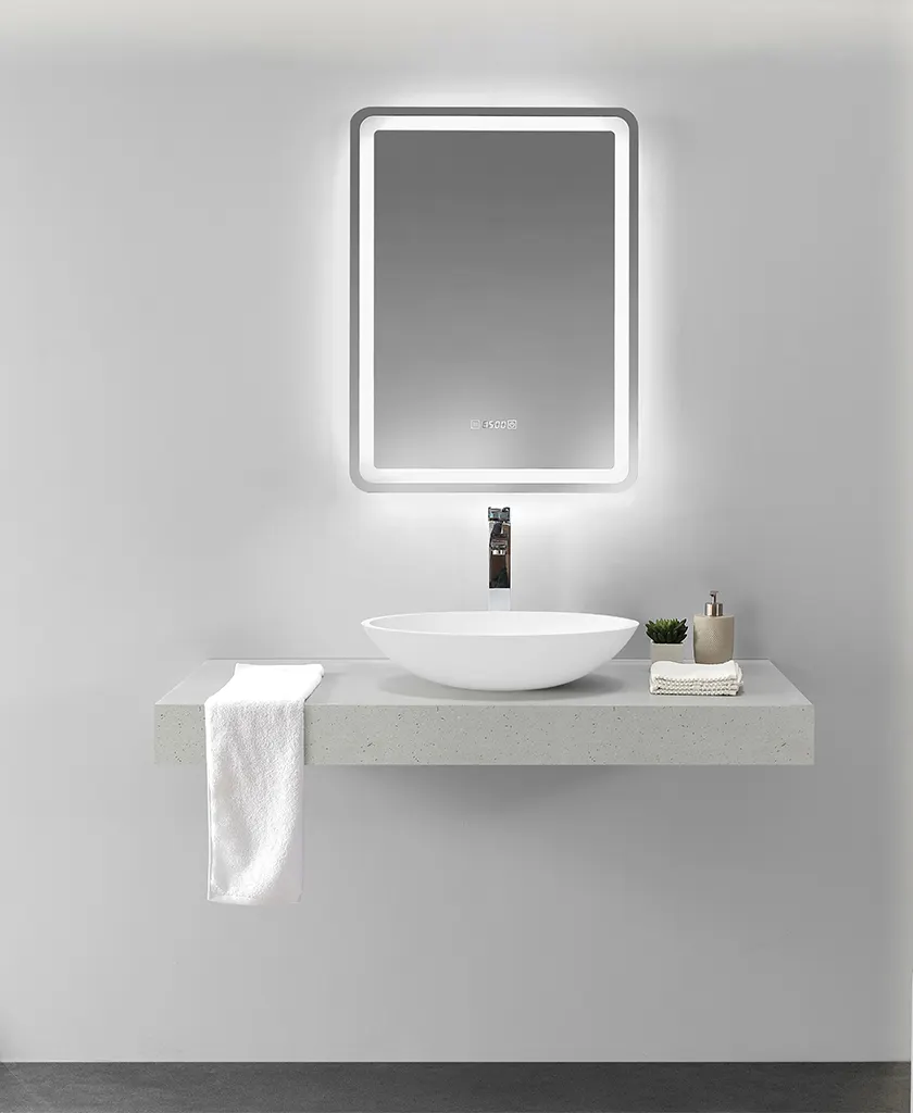 white table top wash basin cheap sample for home 2