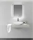 white table top wash basin cheap sample for home 2