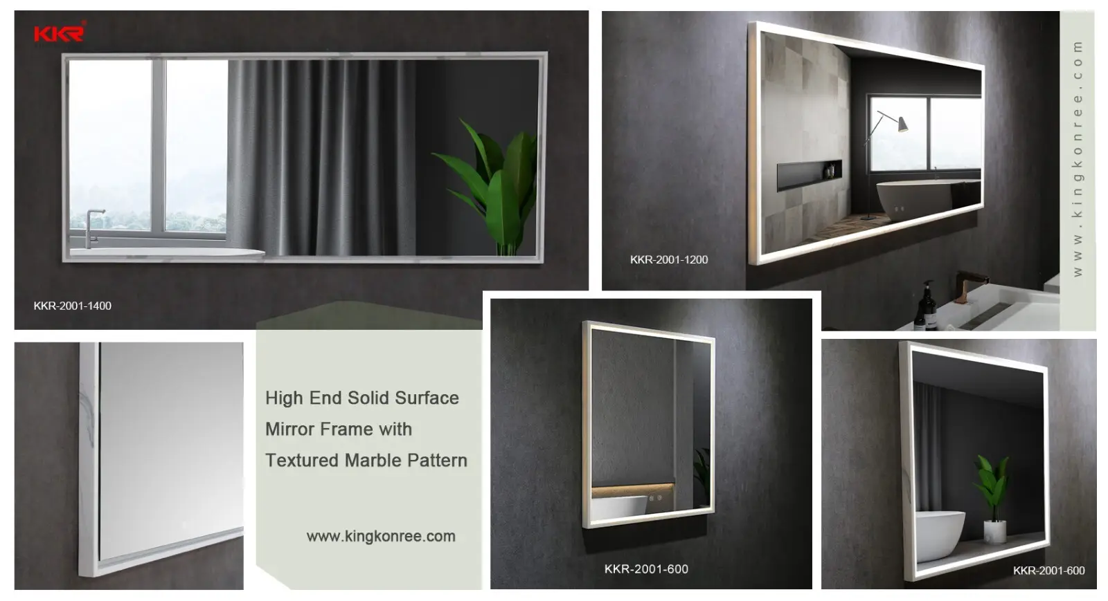 approved unique bathroom mirrors customized design for hotel 2
