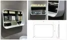 KingKonree sanitary ware compact mirror with led light supplier for toilet 2