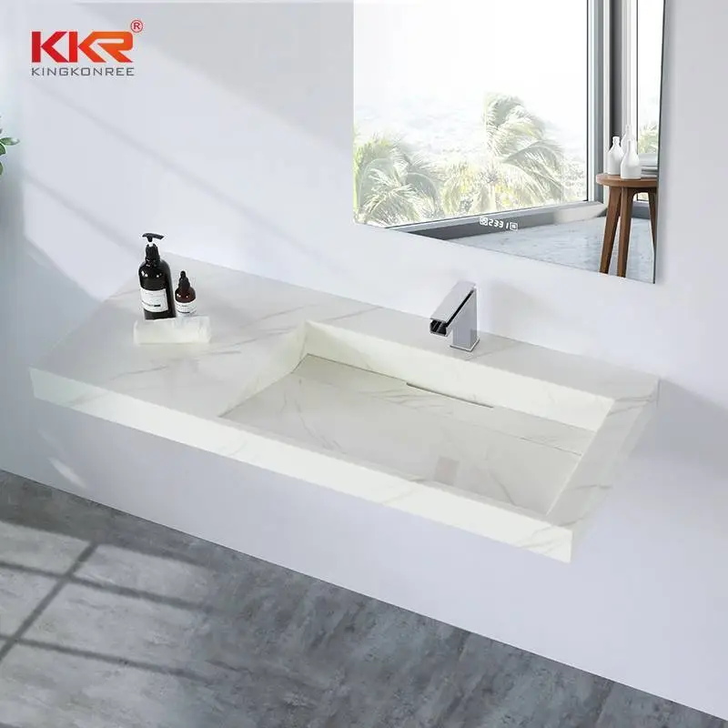 أحواض الحمام ذات السطح الصلب المصنعة KKR-M8818-2 1
