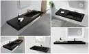 wall hung concrete wall mount sink design for toilet 3