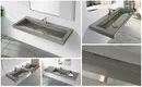 KingKonree concrete wall hung basin manufacturer for home 3