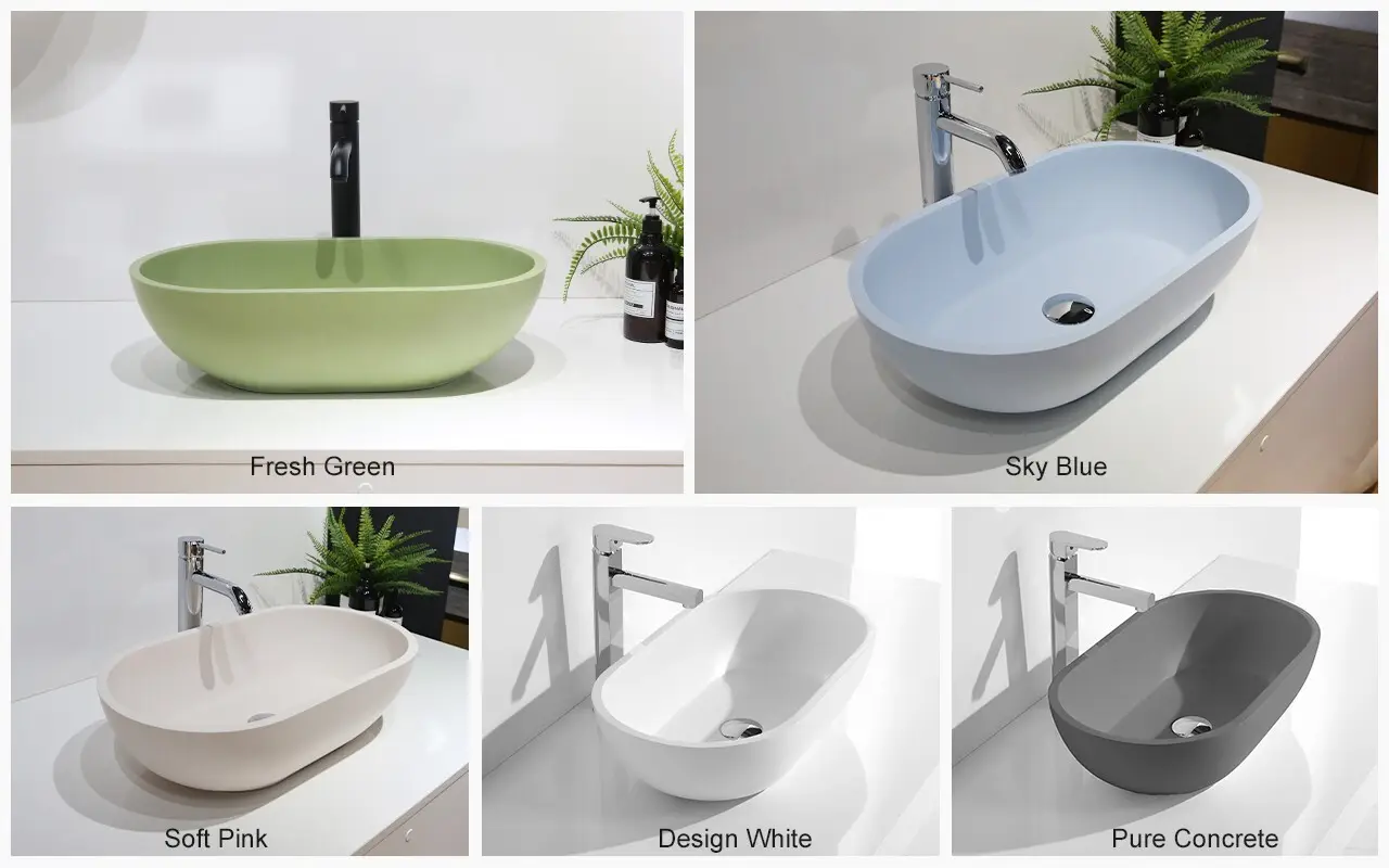 KingKonree excellent small above counter bathroom sinks design for home 4