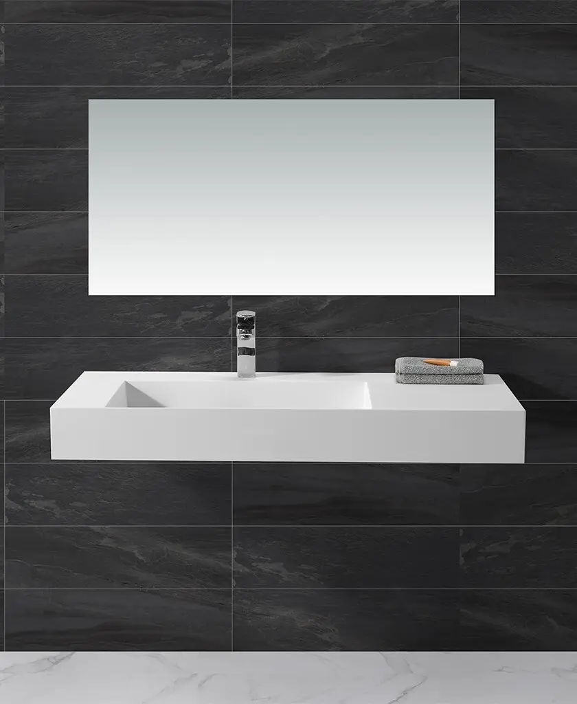 KingKonree concrete wall mounted sink customized for hotel1 2