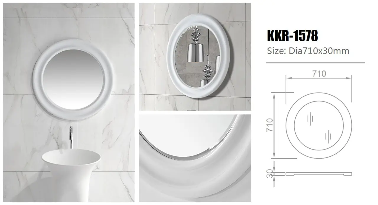 KingKonree handled led mirror high-end for bathroom 2