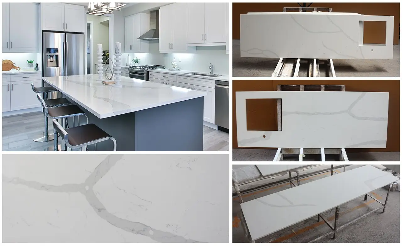 KingKonree countertop solid surface bathroom countertops manufacturer for motel 2
