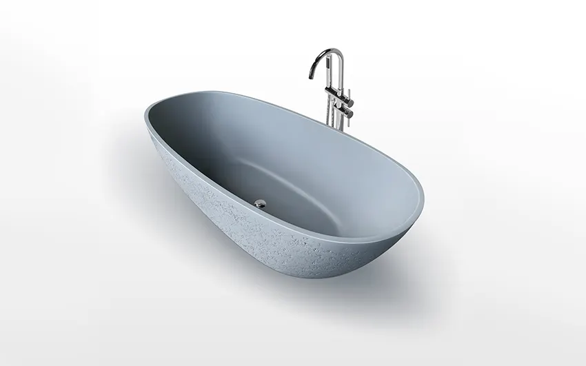 KingKonree freestanding soaking tub custom for shower room 2