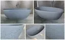 KingKonree freestanding soaking tub custom for shower room 4