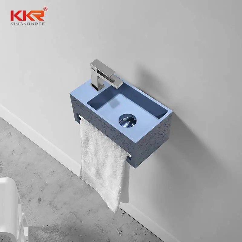 Sanitari Bagno Piccolo Lavabo Sospeso Lavabo Quadrato KKR-1105-A 1