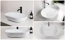 KingKonree durable oval above counter basin customized for hotel 4