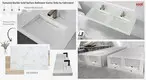 KingKonree wall mounted sink sink for toilet 4