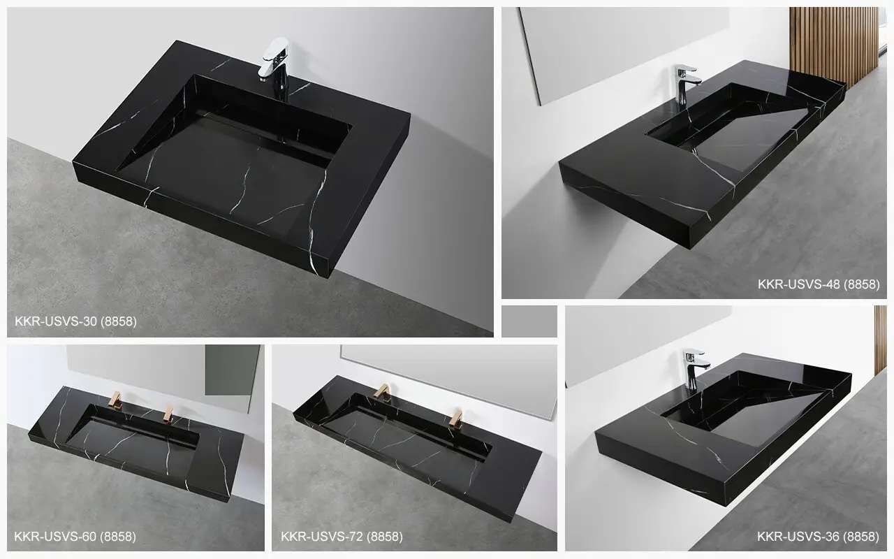 KingKonree modern wall hung sink design for home 4