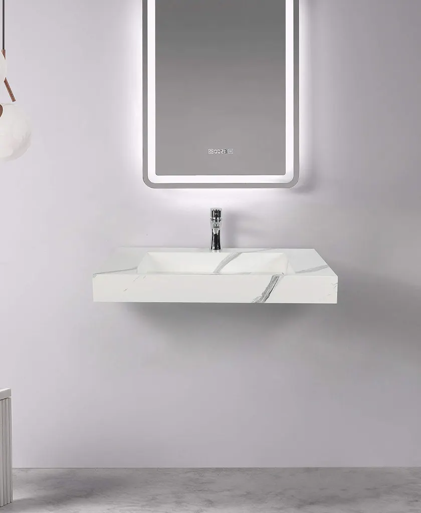 KingKonree concrete wall mount sink manufacturer for hotel 2