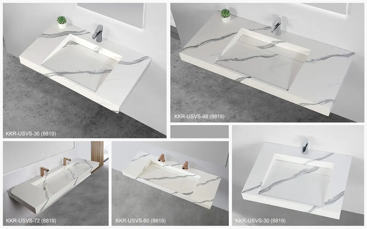 small wall hung basin sink supplier for bathroom 4