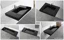 KingKonree wall hung corner sink manufacturer for bathroom 4