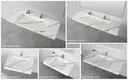 KingKonree solid wall hung concrete sink supplier for toilet 4