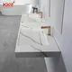 KingKonree artificial round wall mount sink sink for home 1