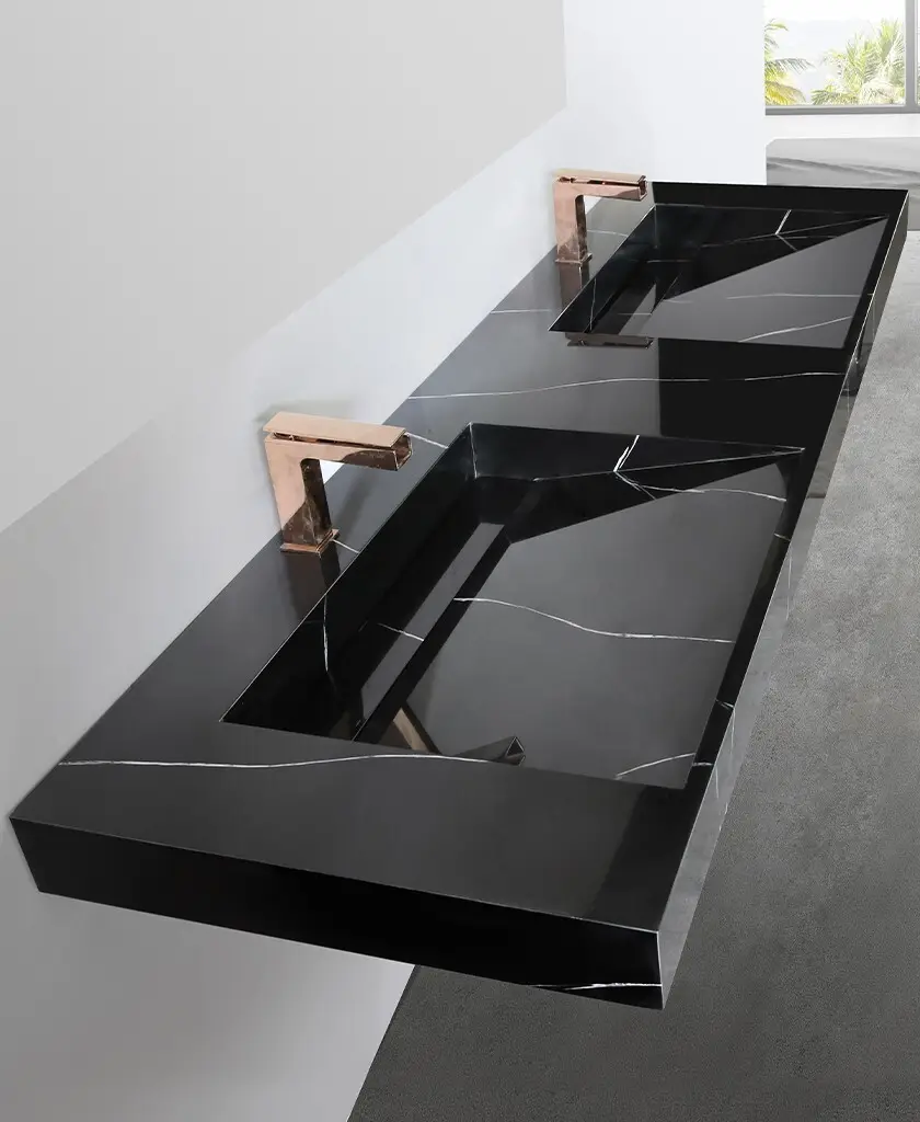 KingKonree bathware 24 inch wall mount sink supplier for toilet 2