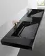 KingKonree bathware 24 inch wall mount sink supplier for toilet 2