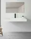 double wall hung basin 600mm sink for toilet 2