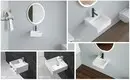 quality wall hung marble basin sink for bathroom 4