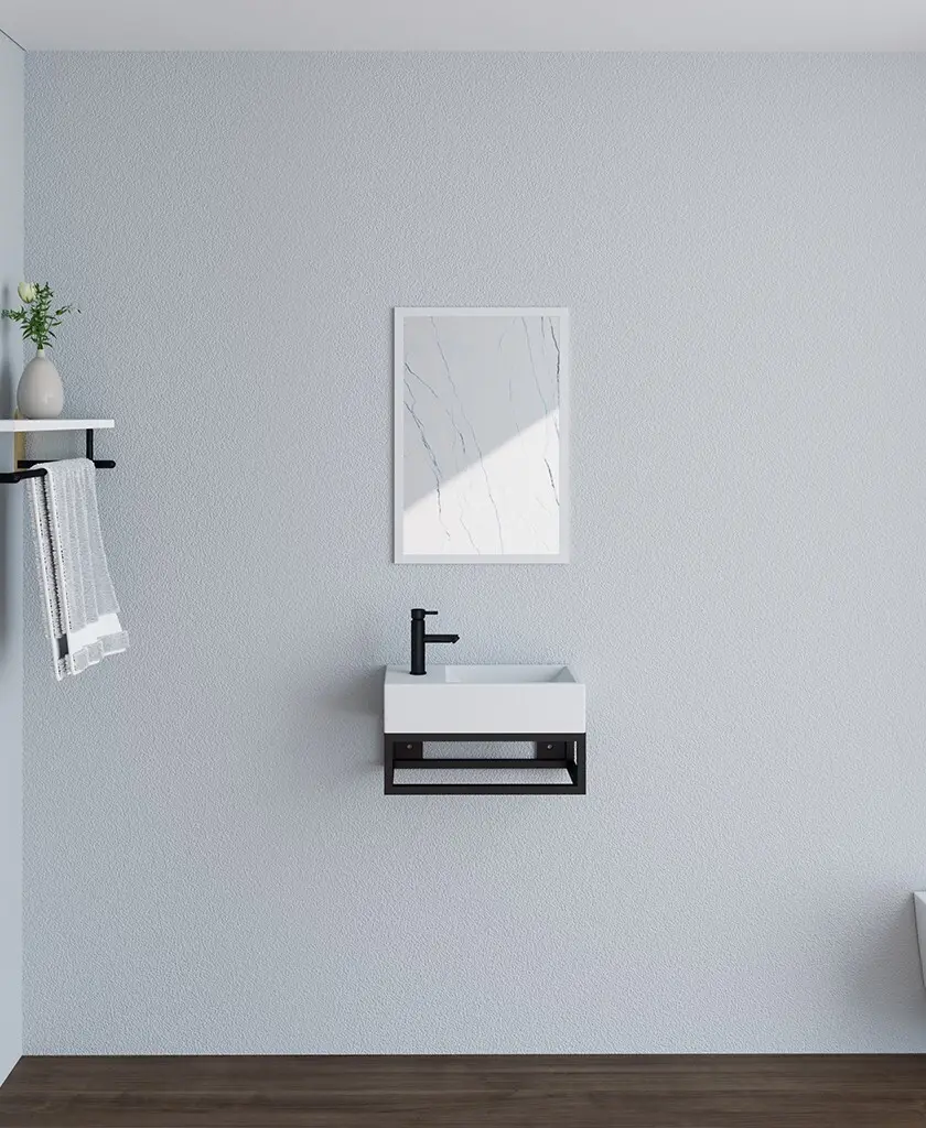 wash cera wall hung basin customized for hotel 2