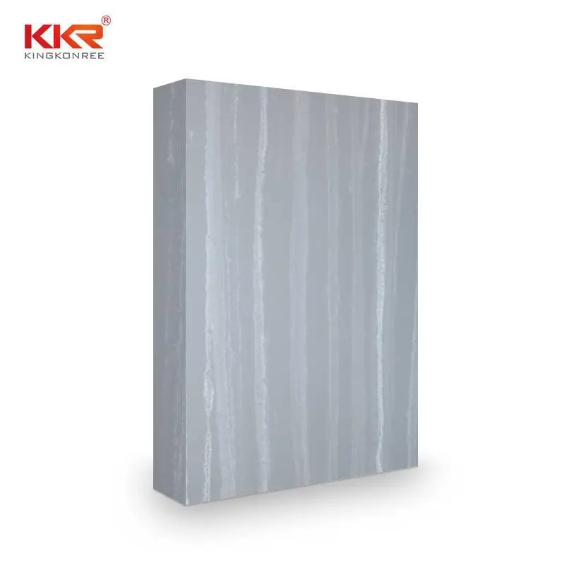 Hot Sale Marble Kitchen Countertop Acrylic Solid Surface Sheets Slab KKR-M6813 1