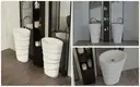 KingKonree free standing sink bowl factory price for bathroom 4
