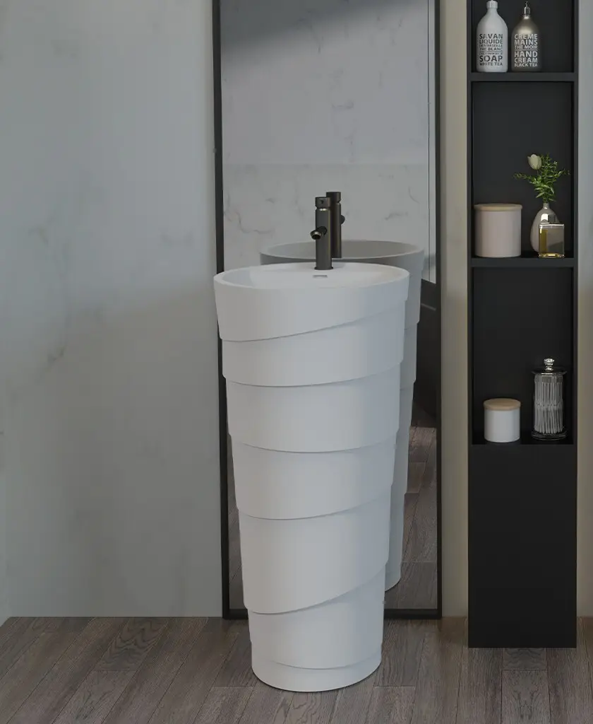 KingKonree freestanding basin manufacturer for hotel1 2