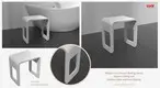 KingKonree stable shower stool argos ireland design for hotel 2