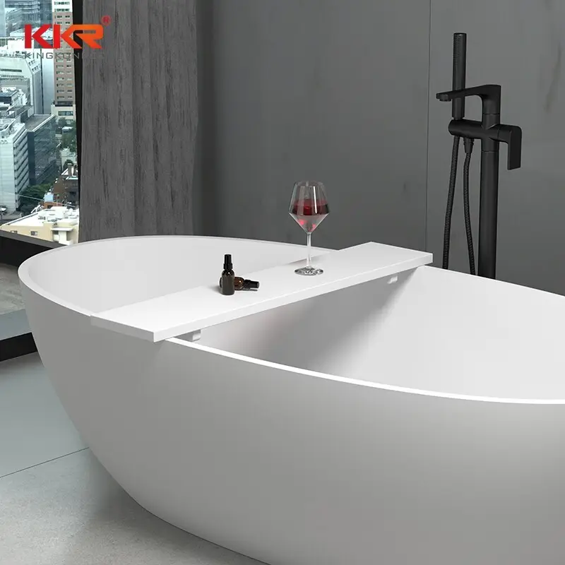 KingKonree new tub caddy tray supply for bathroom 2