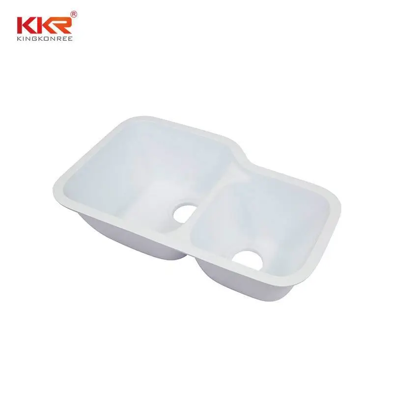 Solid Surface Undermount Sinks for Kitchen and Bathroom Seamless Joint with Countertops 1