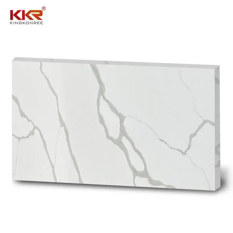 KKR Luxury Zero Silica Calacatta Marmor Solid Surface für Küchenarbeitsplatte und Badezimmer M069 1