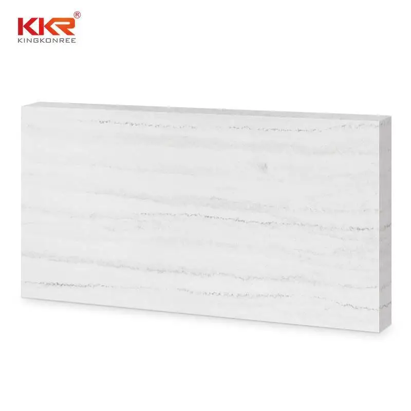 Precio de hojas de superficie sólida acrílica de estilo mármol de piedra artificial KKR-M8871 1