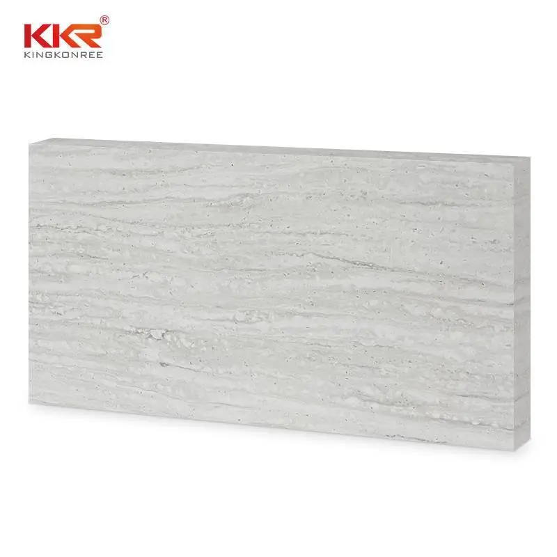 Baudekorationsmaterial Steinplatten mit fester Oberfläche KKR-M8883 1