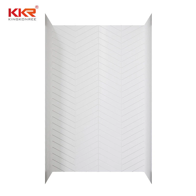 Customized Marble Wall Panel Shower Panel Wall Culture Marble KKR-CMW12 1