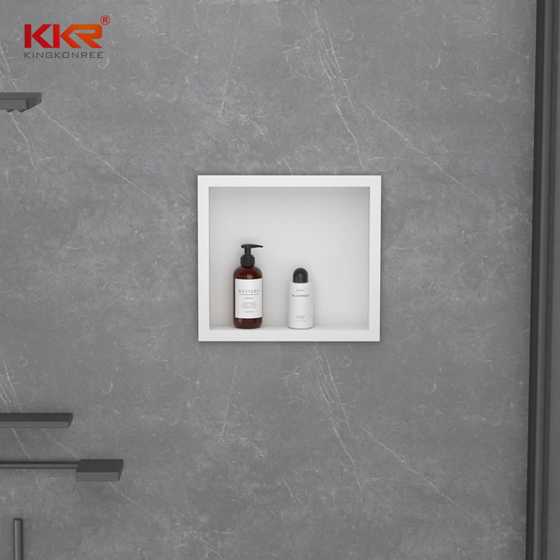 Built-in Wall Storage Racks Shelf Solid Surface Bathroom Shower Niche