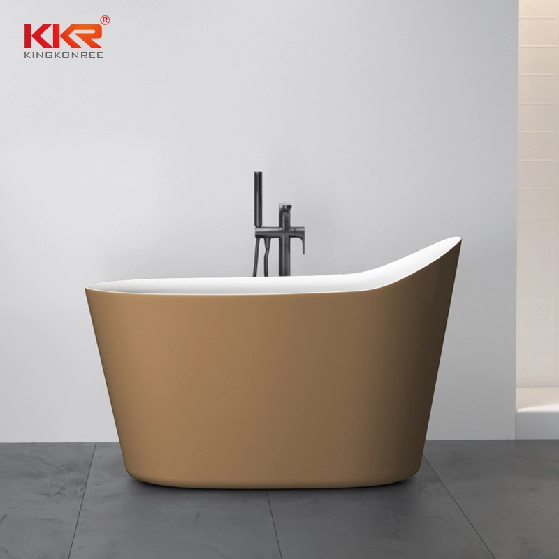 Hot Sales Artificial Stone Bathtub For Hotel High Quality Solid Surface in Middle East KKR-B121 1