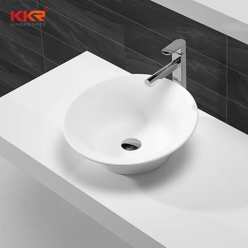 KingKonree above counter vanity basin cheap sample for restaurant1 1