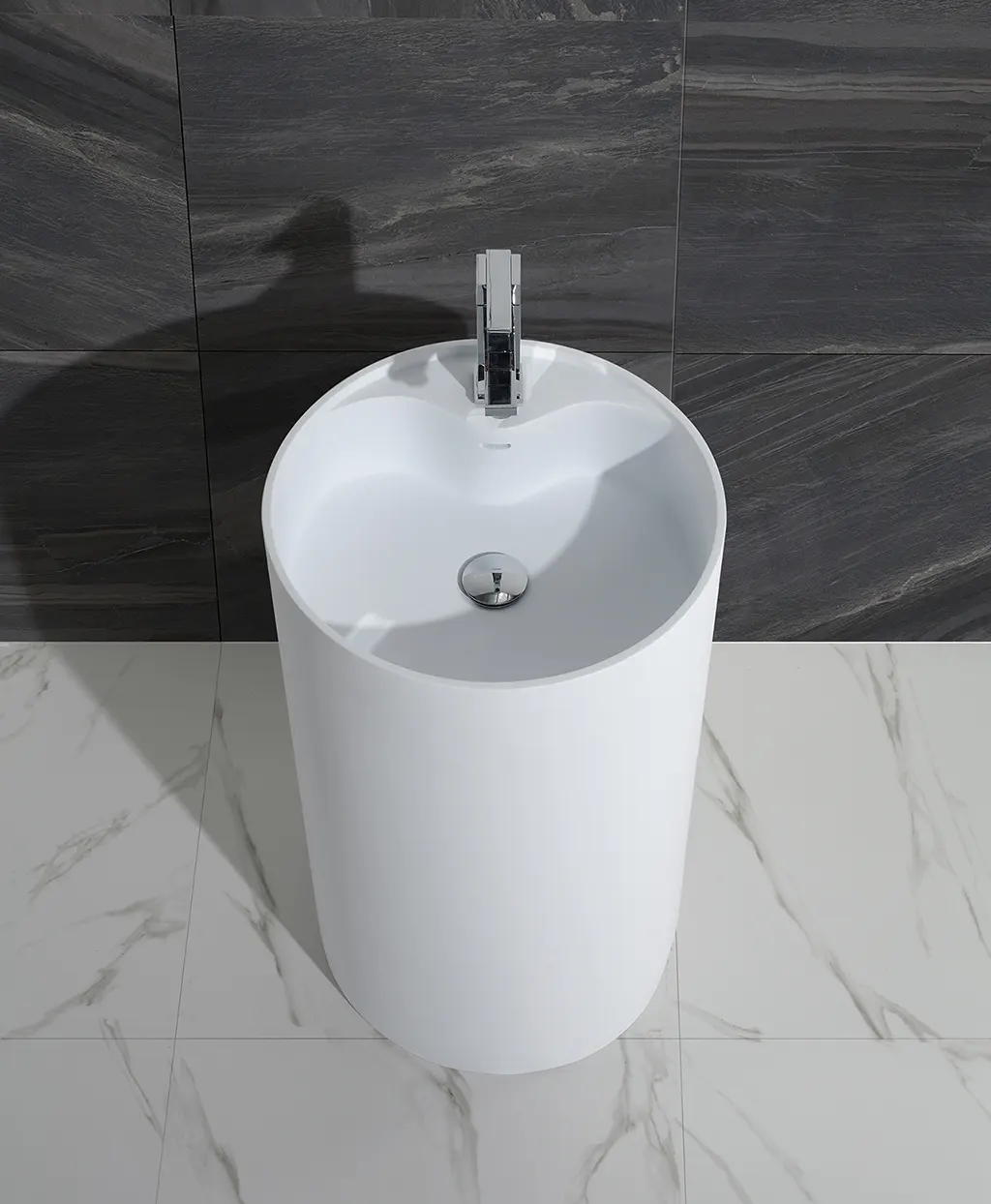 square wasn kkr KingKonree Brand bathroom free standing basins factory 2