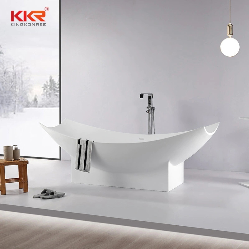 Customize Freestanding Bathtub Bathroom Stone Bathtub