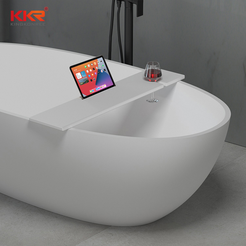 Artificial Acrylic Stone Extendable Bath Tray