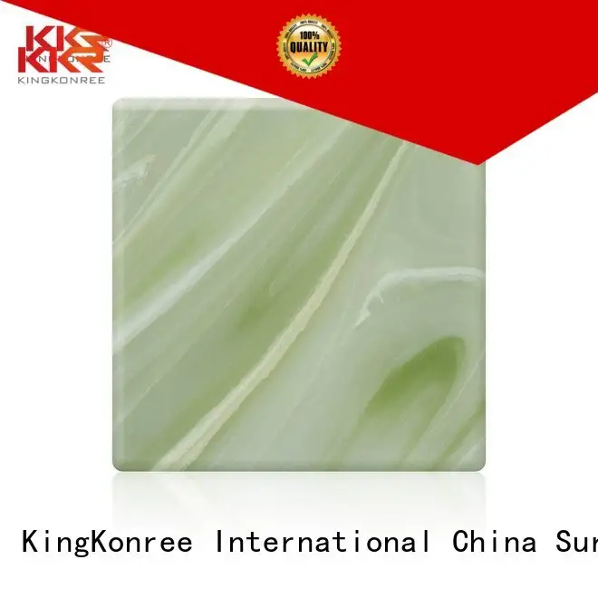 KingKonree Brand sheets backlit translucent acrylic wall panels artificial factory 1