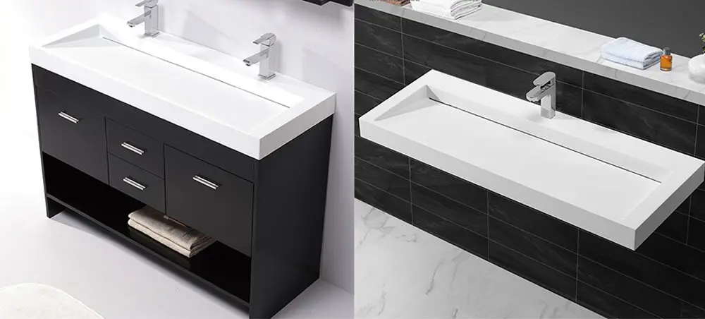 Quality KingKonree Brand basin with cabinet price cabinet 2