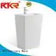 bathroom free standing basins kkr stone artificial freestanding basin manufacture 1