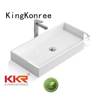 square wash above counter basins artificial KingKonree Brand 1