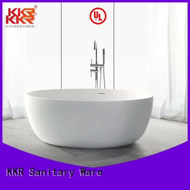b021 b006 freestanding OEM solid surface bathtub KingKonree 1