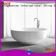 KingKonree Brand kkrb011 big bathtub storage solid surface bathtub 1